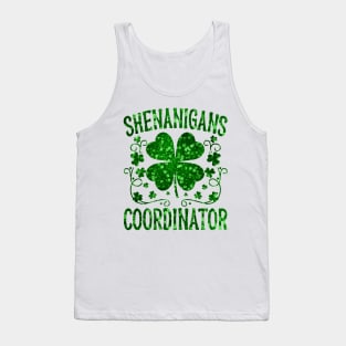 St Patrick's Day Shenanigans Coordinator Teacher Tank Top